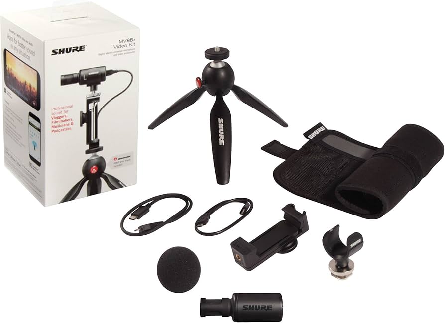 Amazon.co.jp: 【旧パッケージ】SHURE MV88+ ビデオキット