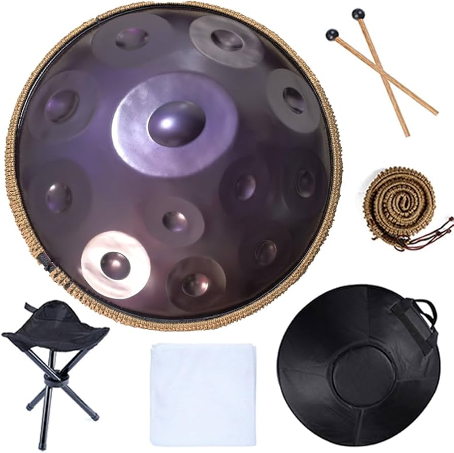 ハンドパンドラム 9音 約56cm Handpan Drum ハンドパンドラム 9音 約