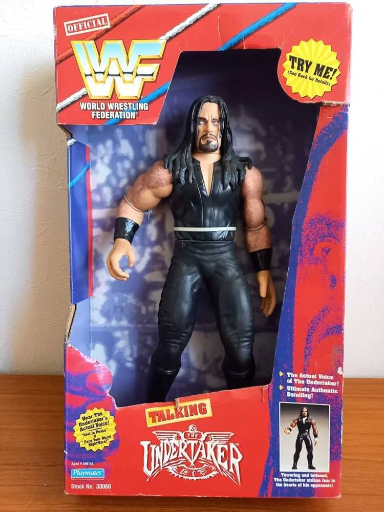 激レア ハズブロ HASBRO WWF フィギュア アンダーテイカー 1993 レッド