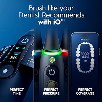 Oral-B iO10 Electric Toothbrushes For Adults, Gifts For Women