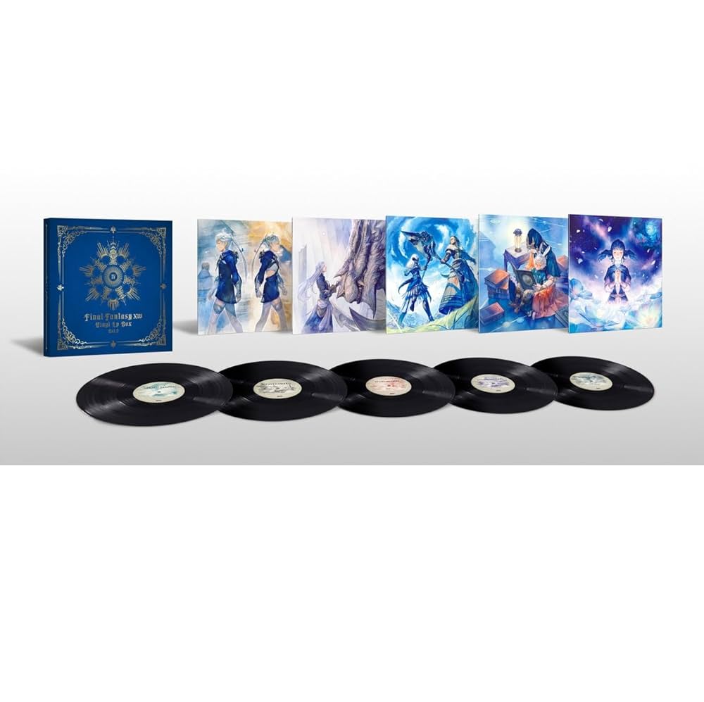 Amazon.com: Final Fantasy XIV Vinyl LP Box Vol.2 - Exclusive