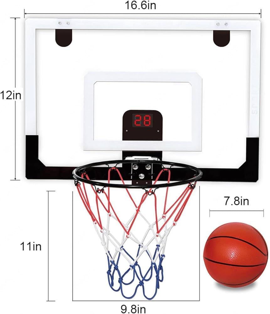 Amazon.co.jp: ミニバスケットゴール 室内 ， 音付き電子スコアラー