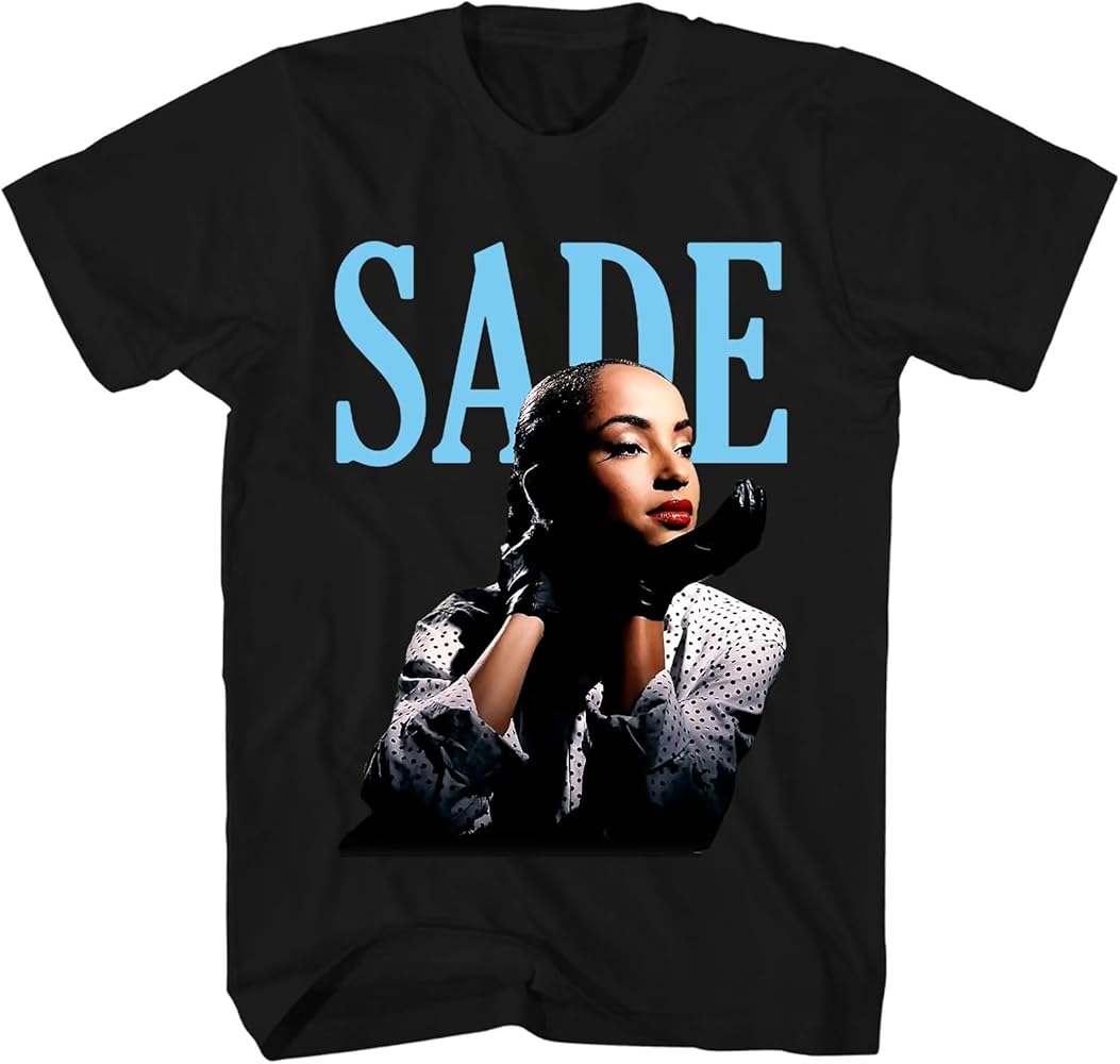 Amazon.com: Sade Tshirt Mens Vintage Poster Shirt Graphic tee
