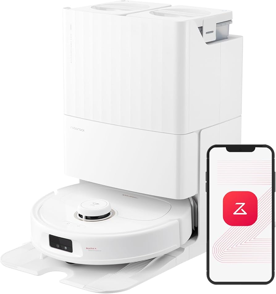 Amazon.com - roborock Qrevo MaxV Robot Vacuum and Mop, FlexiArm