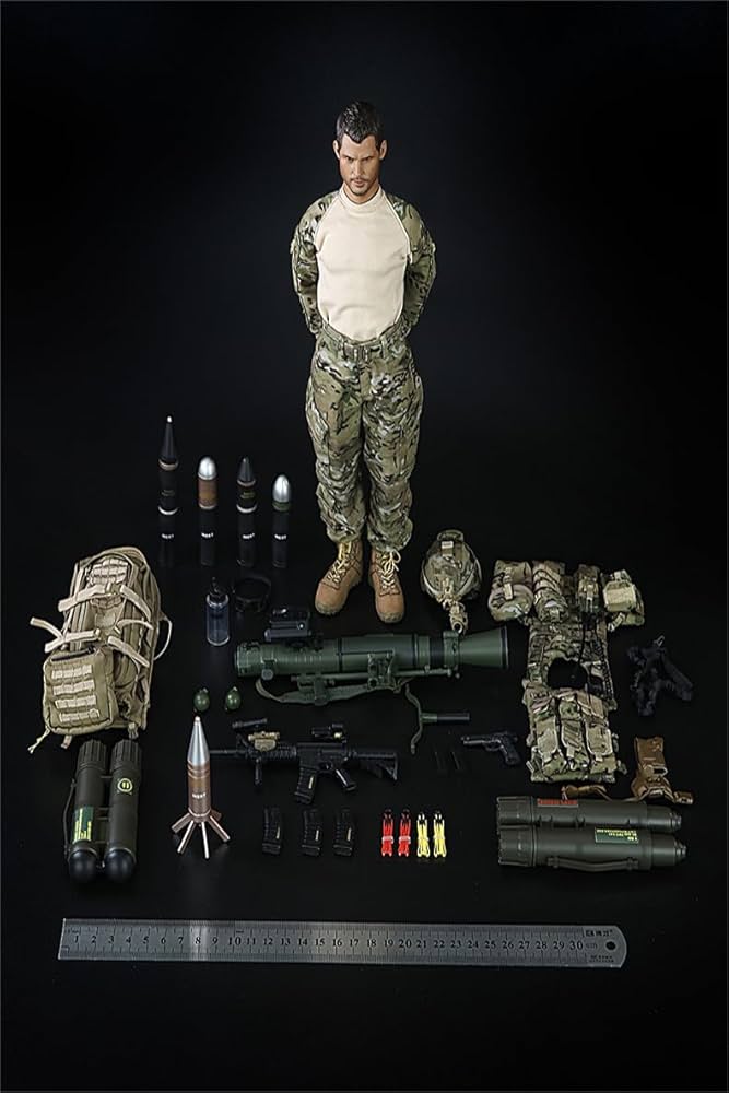 1/6 12インチ フランス特殊部隊カスタムフィギュア CS95