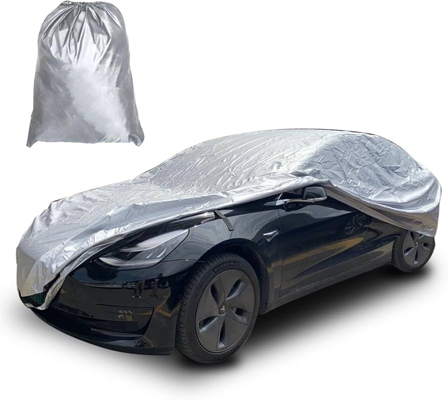 Amazon.co.jp: ROCCS Tesla Model 3 カーカバー 防水 全天候型 フル