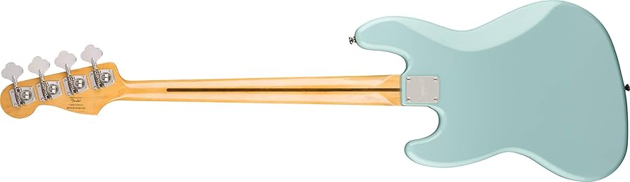 Amazon.com: Squier Classic Vibe 60s Jazz Bass, Daphne Blue, Laurel