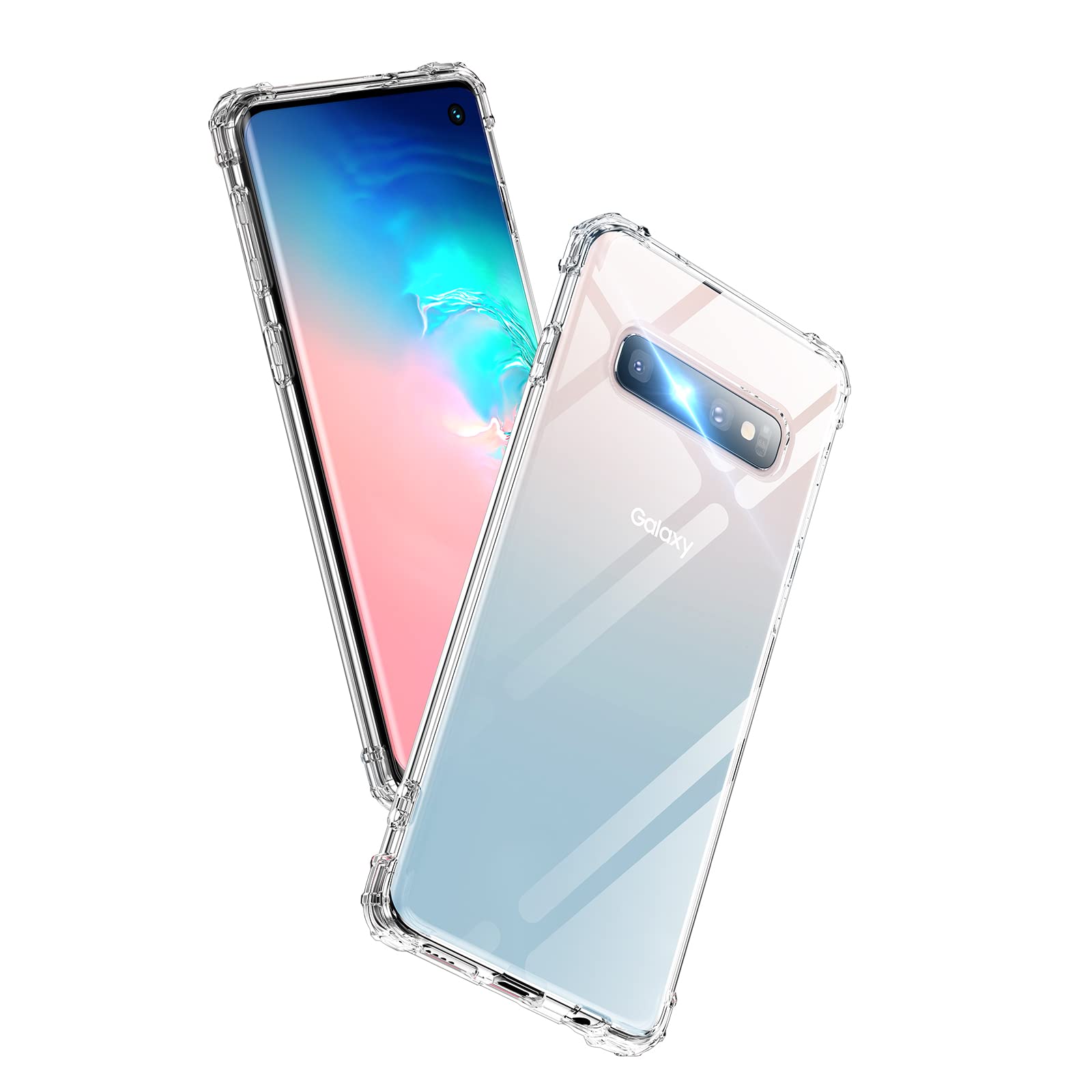 Amazon.co.jp: Aunote Galaxy S10 ケース クリア SC-03L SCV41 対応 米