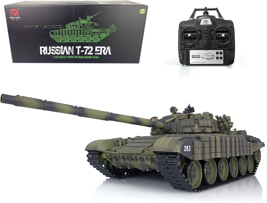 Amazon.co.jp: TOUCAN RC HOBBY Heng Long T72 1/16 RC バトルタンク