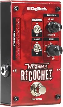 Amazon.com: Digitech Mini Guitar Pitch Effect Pedal, Red (WHAMMY