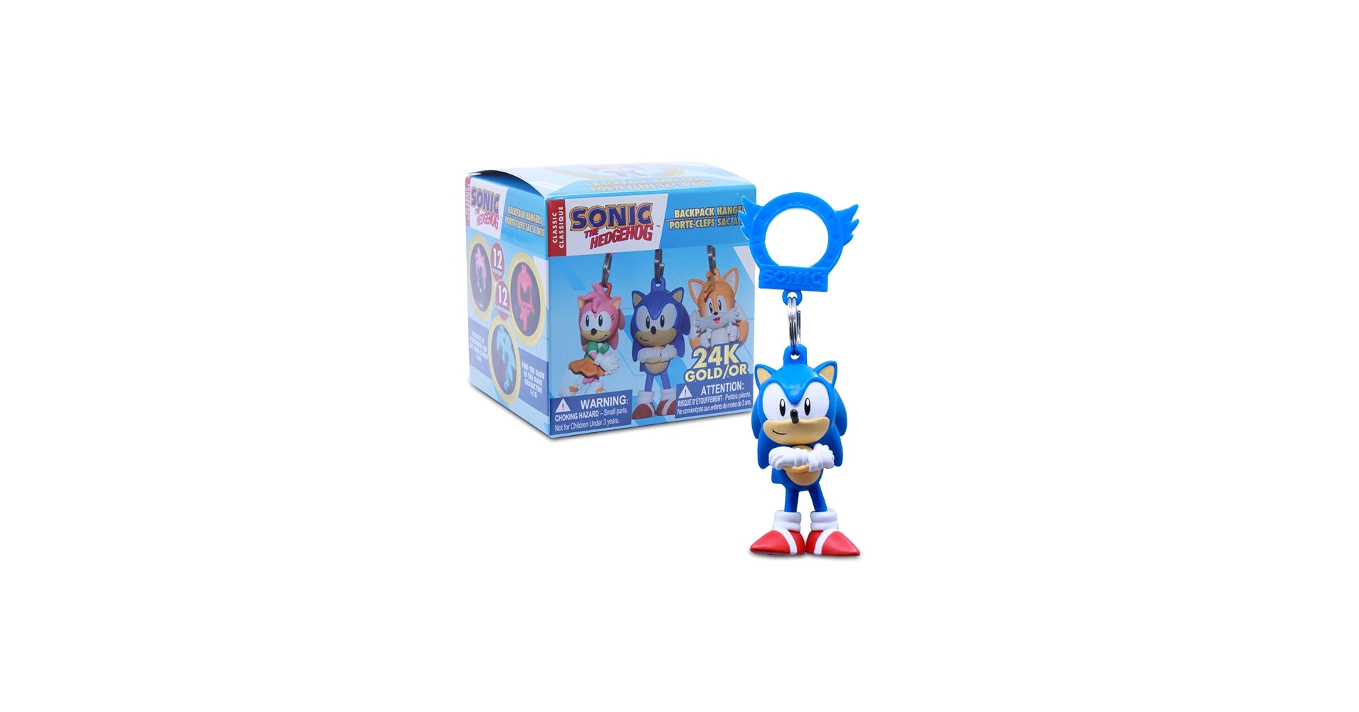 Amazon.com: Just Toys LLC Sonic The Hedgehog Backpack Hangers