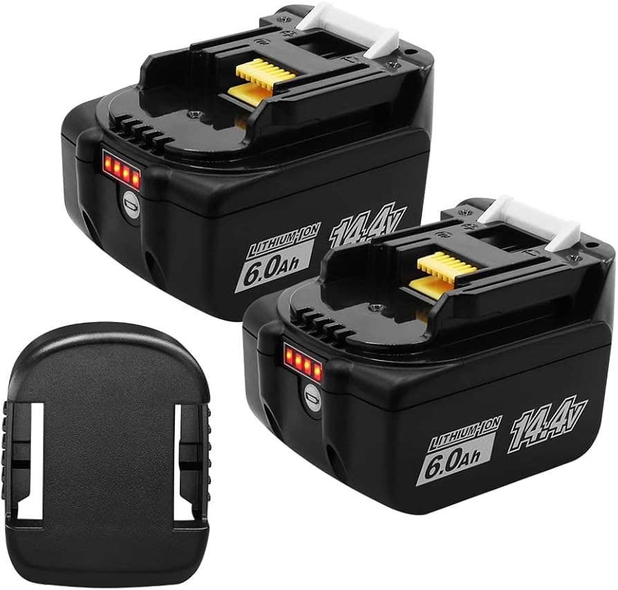 Amazon.co.jp: マキタ 14.4v バッテリー2個セット 互換 6.0Ah 残量表示