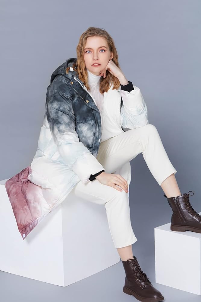 Amazon.com: Womens Winter Down Jacket with Hood Thickened Ultra