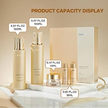 Amazon.com: IOPE Super Vital Skin Care Set - Luxury Korean