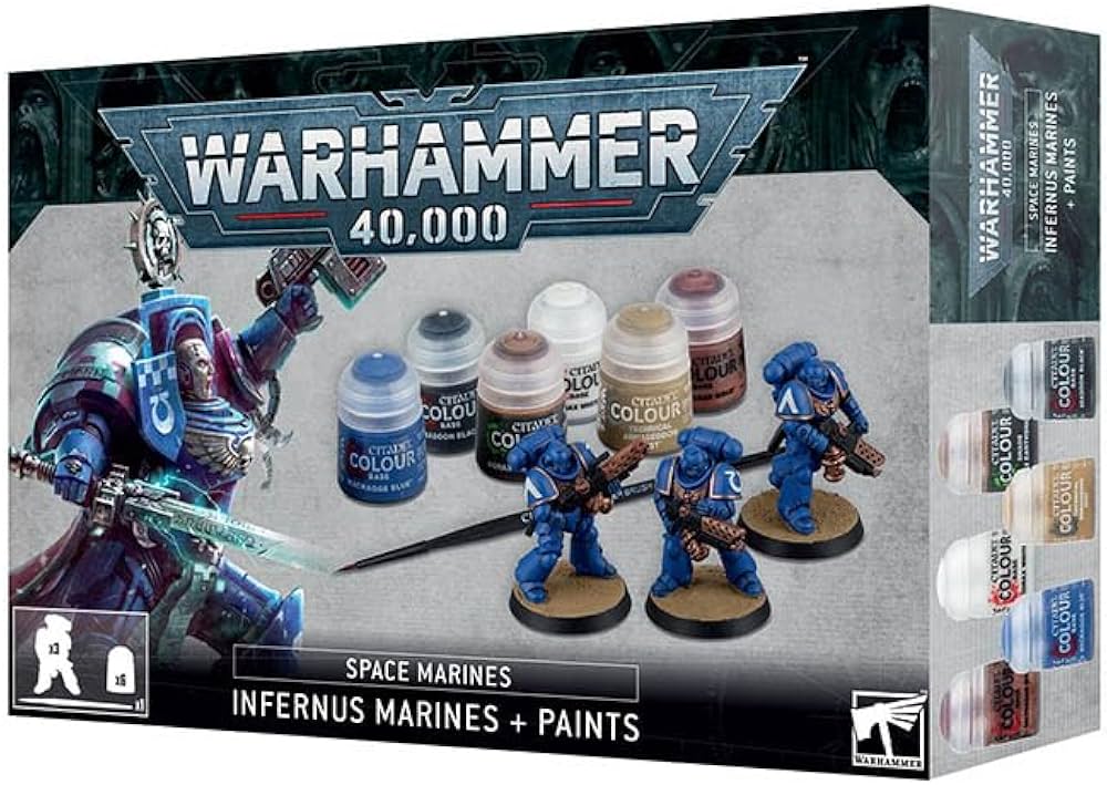Amazon | 【WH40k】スペースマリーン：インフェルヌスマリーン＋