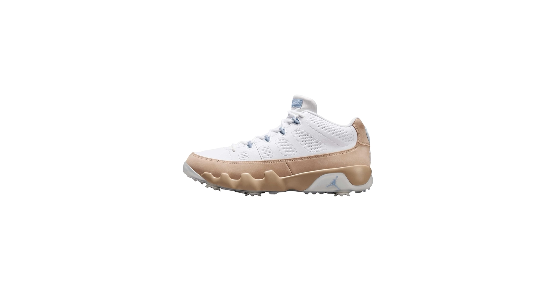 Amazon.com | Air Jordan 9 G Golf Shoes (FJ5934-101, White/White