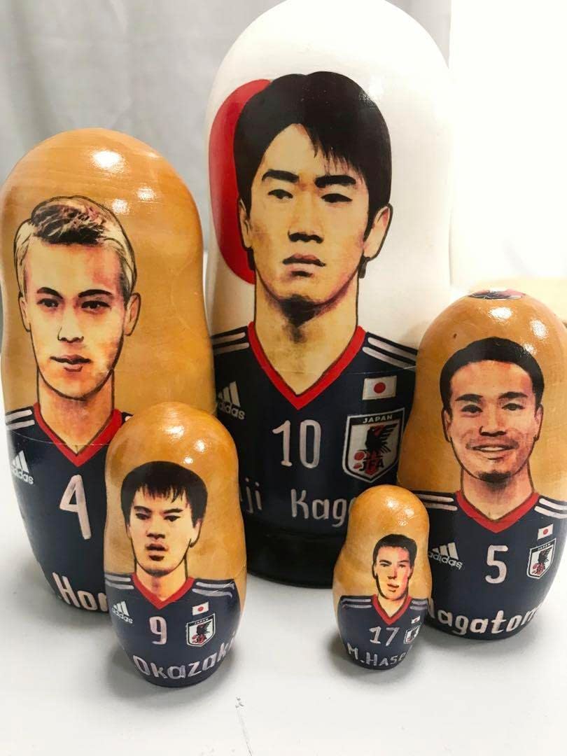 サッカー日本代表 マトリョーシカ サッカー日本代表 マトリョーシカ