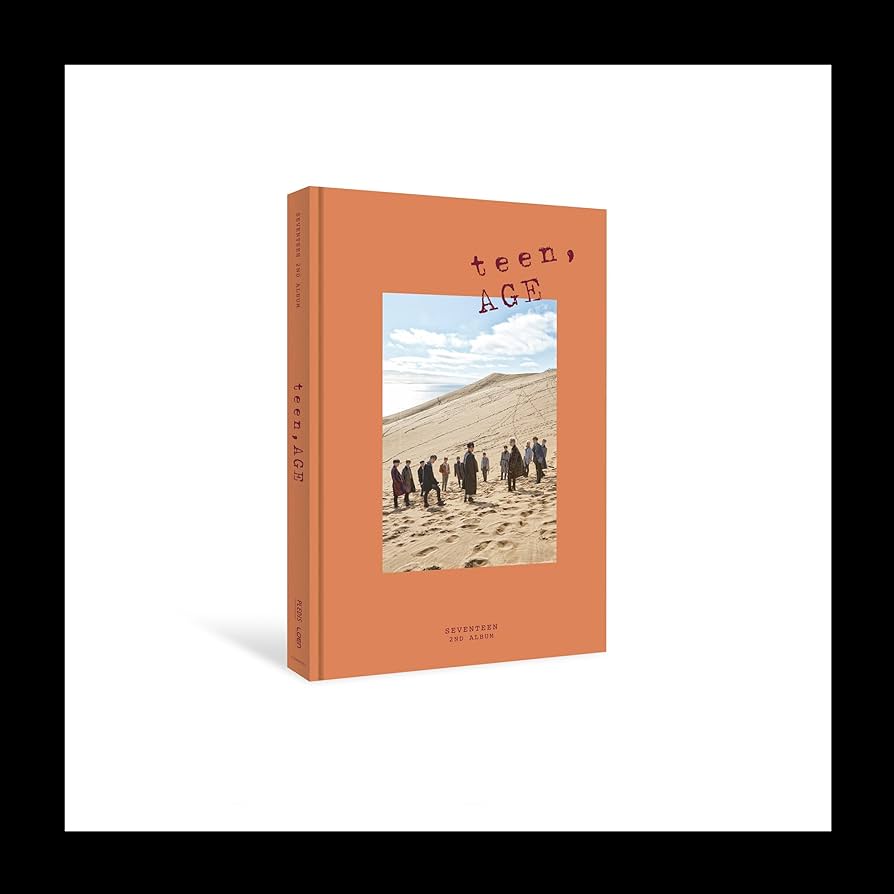 Amazon.com: SEVENTEEN TEEN, AGE Reissue 2nd Album ORANGE Version