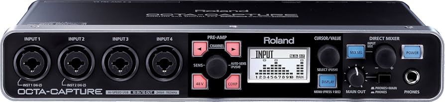 Amazon.co.jp: Roland ローランド オーディオインターフェイス OCTA