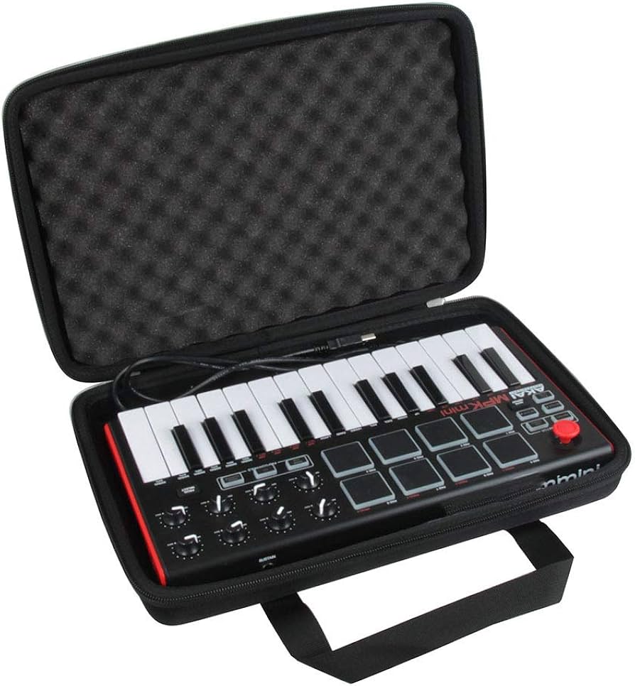 AKAI MPK Mini Play 専用保護収納ケース セット Amazon.co.jp