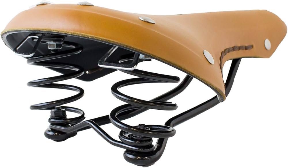 Amazon | GORIX ゴリックス レザーサドル 自転車 スプリング