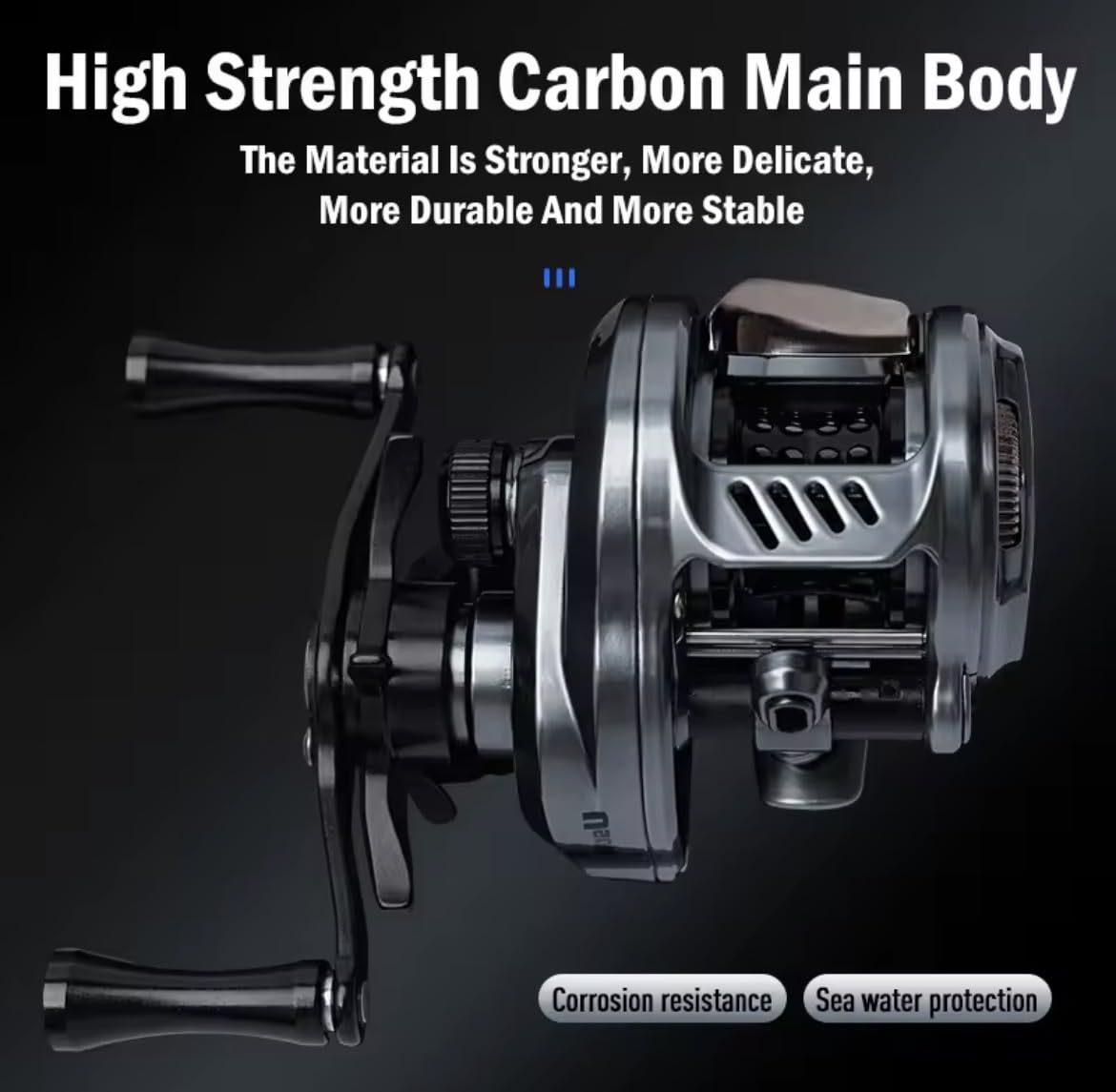 Amazon | NEW USOPP 125g 軽量 丸形 ベイトフィネス リール BFS