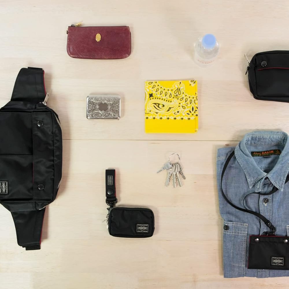 Amazon | ポーター エルファイン ウエストバッグ(S) 383-06696 クロス