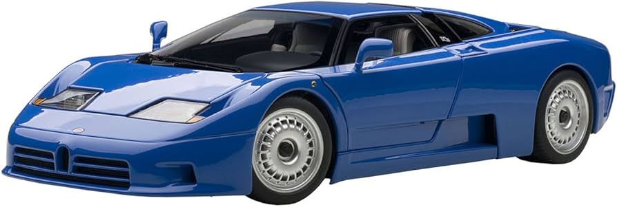 Amazon | AUTOart 1/18 ブガッティ EB110 GT (ブルー) | ミニカー