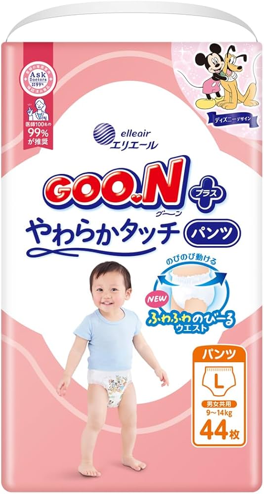 Amazon.co.jp: 【パンツ Lサイズ】グーンプラス やわらかタッチ おむつ