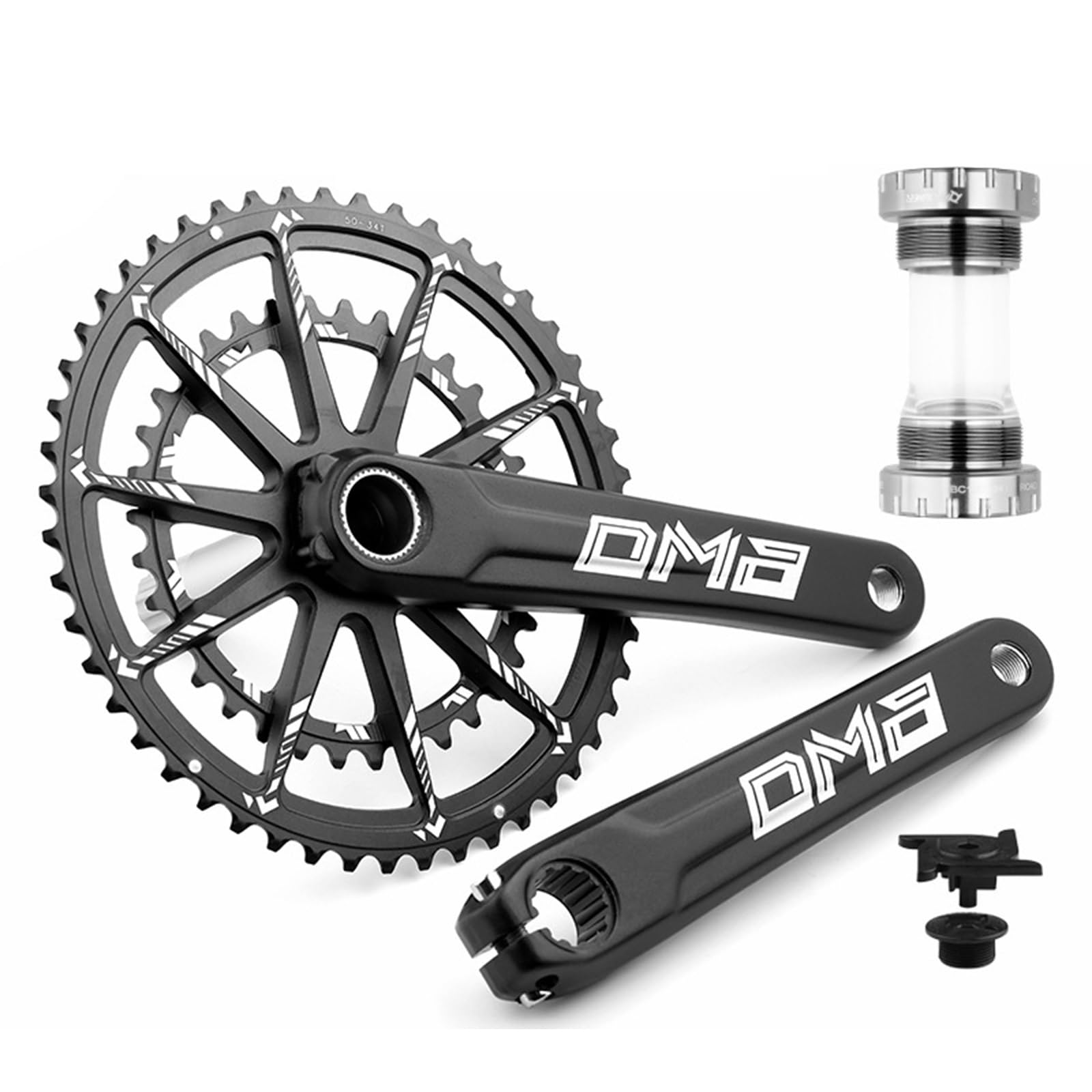 Amazon | ロードバイククランクセット PW-BB68 中空統合クランクセット