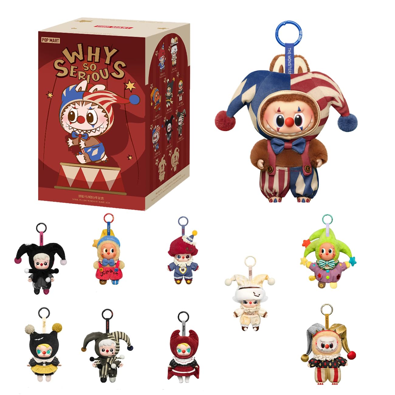 Amazon.co.jp: 【正規品 ・1ピース・ WHY SO SERIOUS】 POP MART WHY