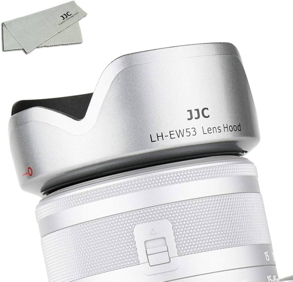Amazon | JJC 可逆式 レンズフード 花形 Canon EF-M 15-45mm F3.5-6.3