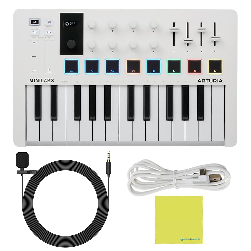 Amazon | Arturia MiniLab 3 MIDIキーボードコントローラー Lavalier