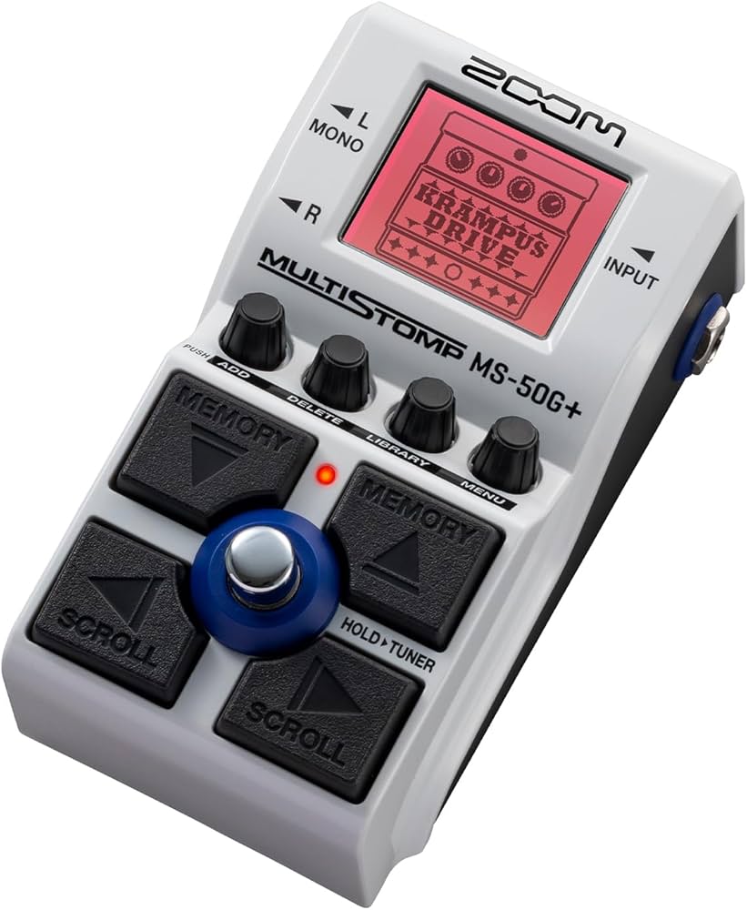 Amazon.co.jp: ZOOM ズーム MS-50G Plus ギター エフェクター【100種