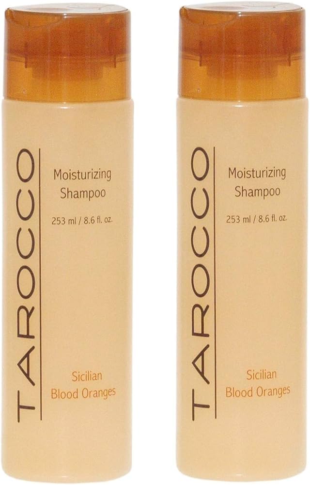 Amazon.com : Tarocco Moisturizing Shampoo 253ml/8.6 fl oz x 2 with