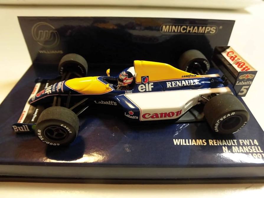 ナイジェル・マンセル ウィリアムズ Williams FW14 ギア 限定品