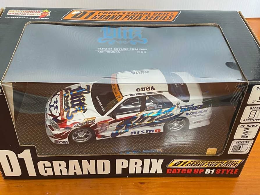 Amazon | BLITZ 2005 スカイライン ER34 のむけん /24 ホットワークス