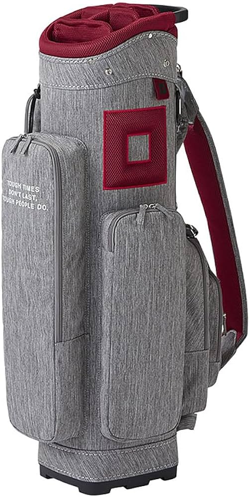 オノフ 杢柄 キャディバッグ 9型 47インチ対応 ゴルフバッグ 軽量