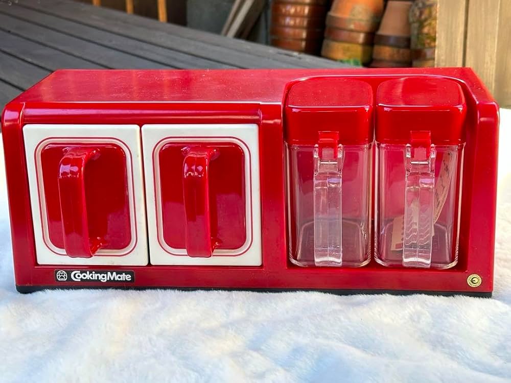 Amazon｜レトロ 調味料ケース 調味料入れ SALEします｜調味料入れ