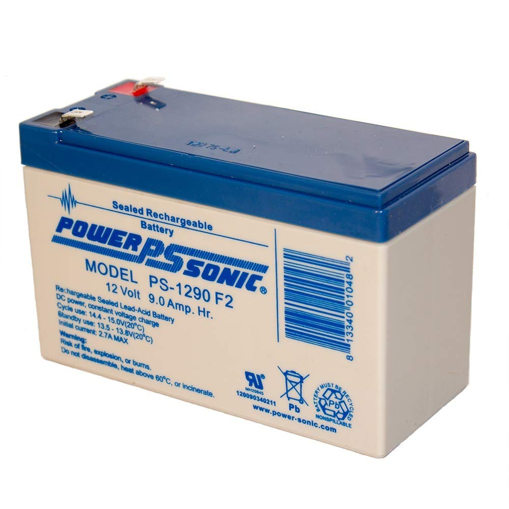 Amazon.com: Power-Sonic PS-1290 12 Volt 9 Amp Hour Rechargeable