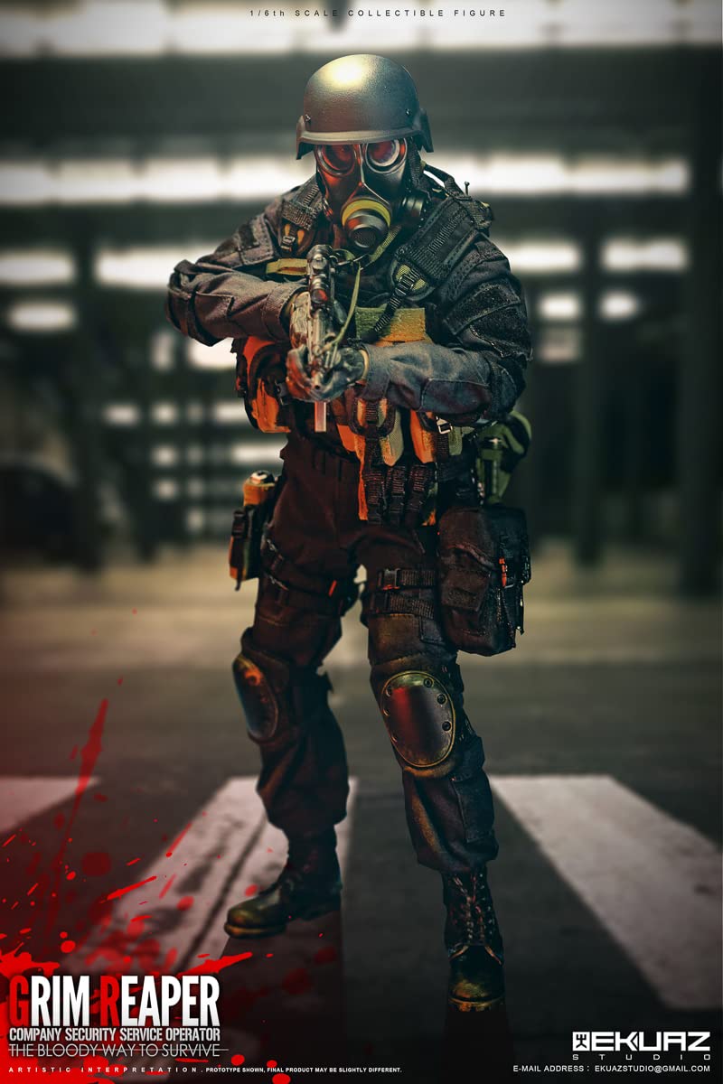 Amazon | EKUAZ STUDIO 1/6 CSS特殊部隊 死神 未開封 EKS05 THE BLOODY