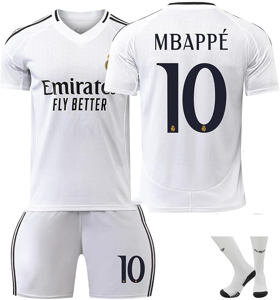 Amazon | エムバペ ムバッペ ユニフォーム 24-25 レアル マドリード 背