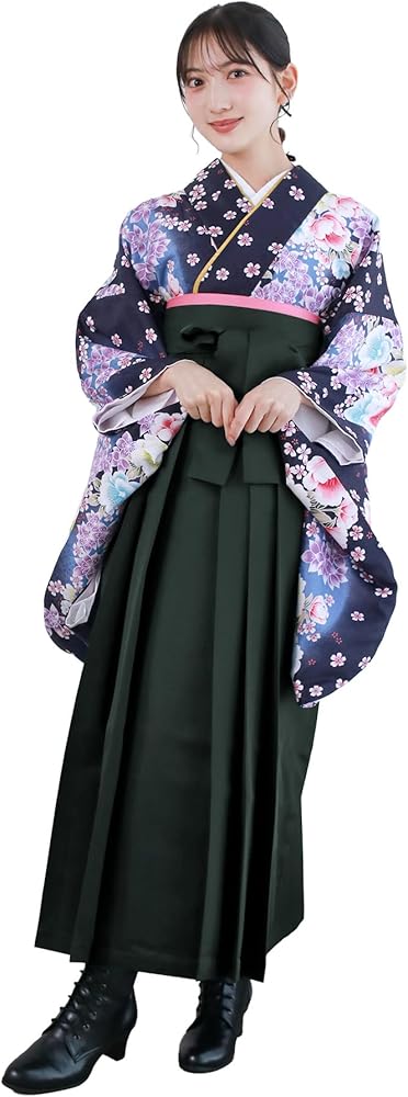 Amazon | [KYOETSU] [キョウエツ] 袴セット 着付け 簡単 簡易 5点