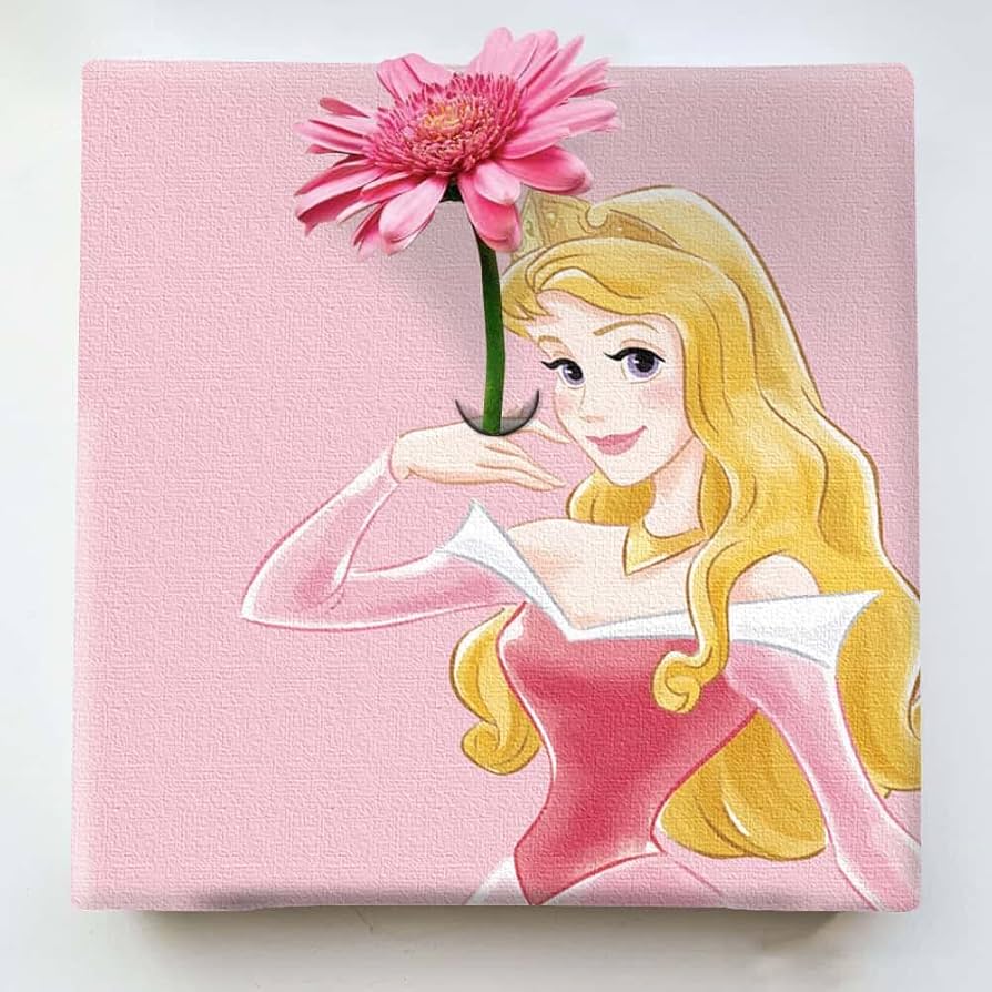 Amazon.co.jp: アートデリ ポスター パネル オーロラ姫 20cm × 20cm