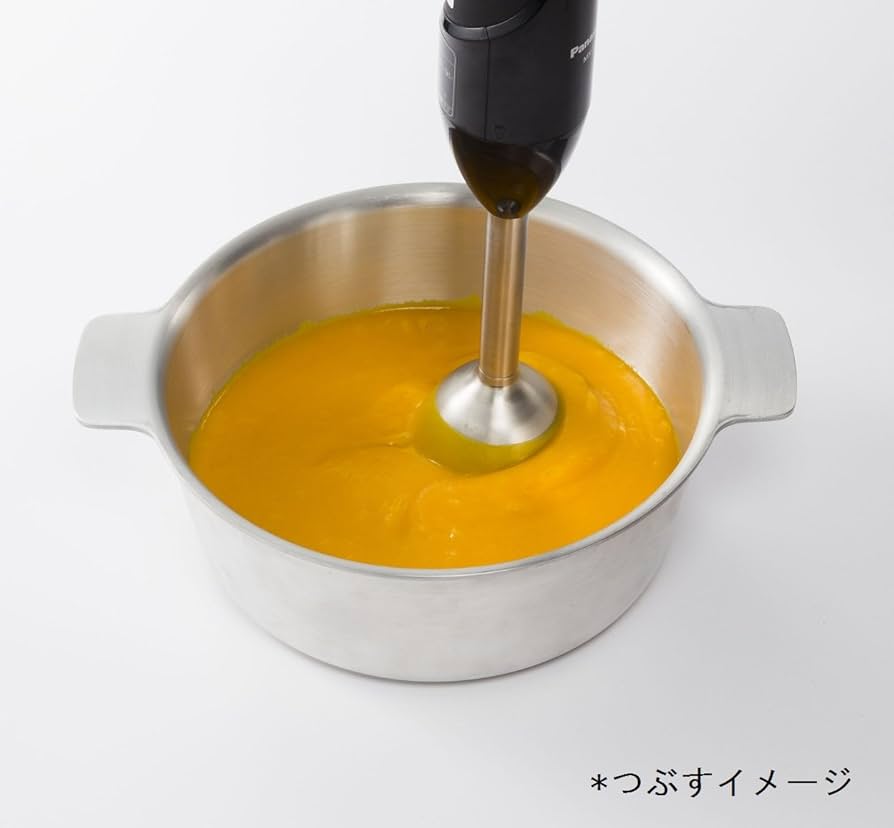 Amazon | パナソニック ハンドブレンダー 4枚刃 低速・高速切替式 1台4