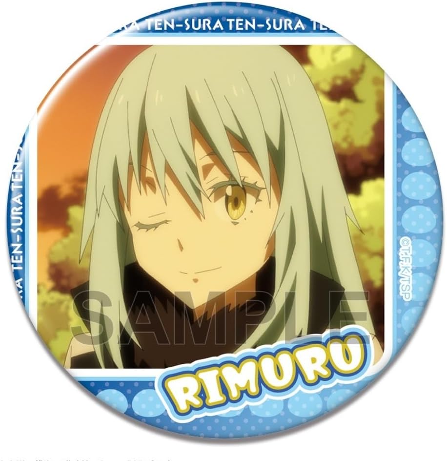 Amazon | 転生したらスライムだった件 缶バッジ Ver.2 リムル G