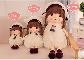 Amazon.co.jp: 超可愛い 女の子 人形 姫系 ぬいぐるみ 大きい 子供