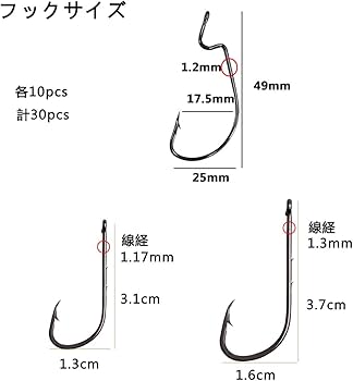 Amazon.co.jp: 釣り ワームセット ロックフィッシュ 根魚 チヌ