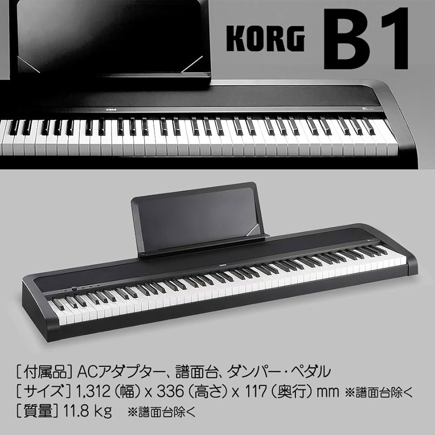 KORG B1 電子ピアノ 2019年製 引き取り限定 KORG B1 電子ピアノ 2019年