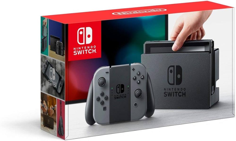 Nintendo Switch グレー 本体 ケース付 Nintendo Switch switch Mega
